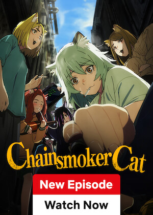 Chainsmoker Cat poster