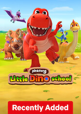 Kliknij by uzyskać więcej informacji | Netflix: Pinkfong Little Dino School / Pinkfong Little Dino School | Learn numbers, colors and the ABCs with little dinosaur friends Rex, Brie, Vella and Pete as they tell delightful stories and sing catchy tunes.